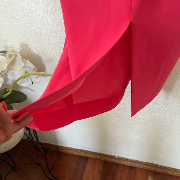 & Other Stories Batwing Open back Midi Dress 4. - Picture 11 of 12